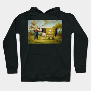 the ox suckling romulus and remus 1997 - Mark Ryden Hoodie